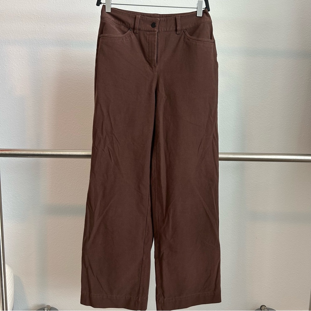 Lululemon Brown Wide Leg Pants 4